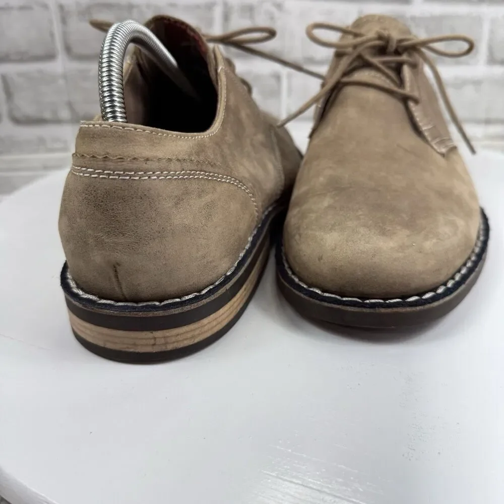 Original Penguin Waylon Men's Size 10 Brown Suede Lace Up Casual Shoes